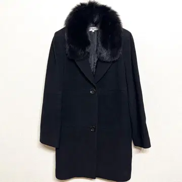 [ M ] 내추럴 뷰티 베이직 여성용 코트 블랙