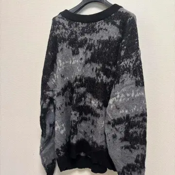 레이지 블루 rageblue 마블 블랙 니트