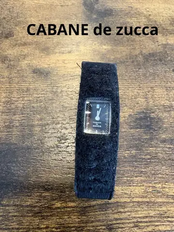CABANE de zucca 손목시계 블랙