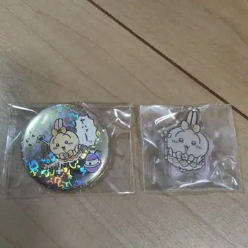마법소녀 치이카와 캔뱃지 아크릴 스탠드 토끼