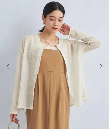 시어 포코포코 크루넥 가디건
