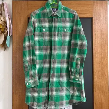 THE NORTH FACE 긴팔 체크 원피스 WS