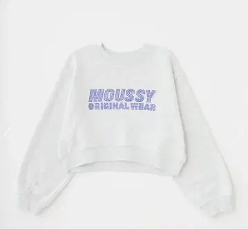MOUSSY RHINESTONE MOUSSY 크롭 오버