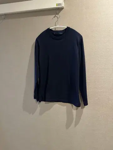 남성용 마르티니크 네이비 긴팔 티셔츠