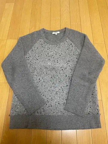 [ L ] Madewell 그레이 래글런 니트
