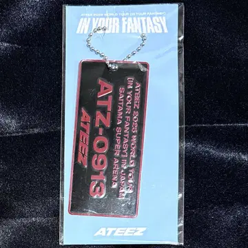 ATEEZ 9/13 번호판 키링