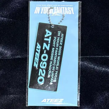 ATEEZ 9/20 번호판 키링