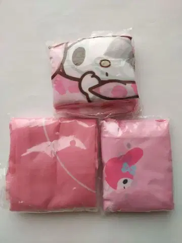마이멜로디 에코백 익명 배송 3개