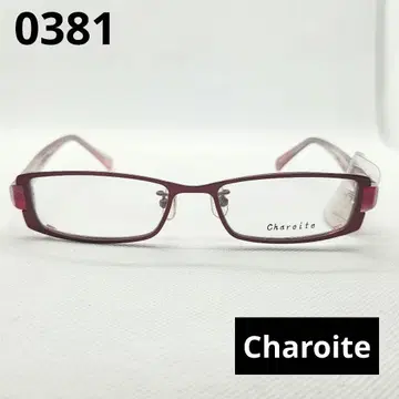 Charoite 레드/핑크 안경 프레임 0381