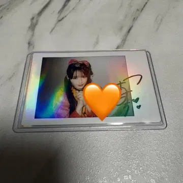 FRUITS ZIPPER 진세이 스즈카 친필 사인 폴라로이드