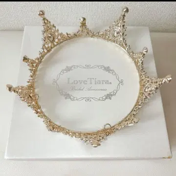 LoveTiara. 스텔라 크라운 (골드)