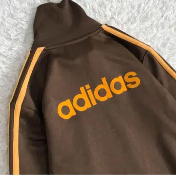 adidas 브라운 집업 저리 트랙 자켓