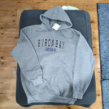 BYRON BAY 후드티 L 사이즈 그레이