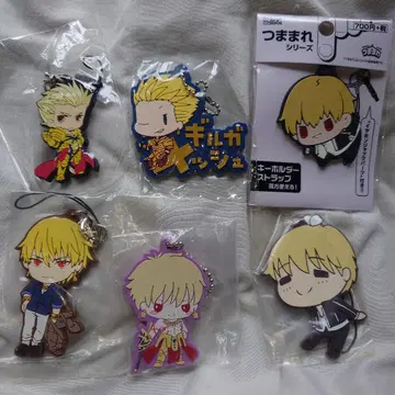 fate fgo 길가메시 러버 스트랩 키링