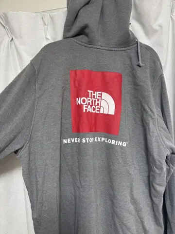 THE NORTH FACE 그레이 후드티 XXL 빅 사이즈
