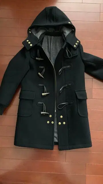 Scye 더플 코트 블랙