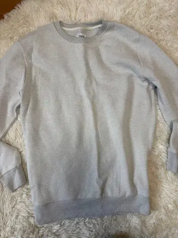 ZARA 라이트 그레이 트레이닝복