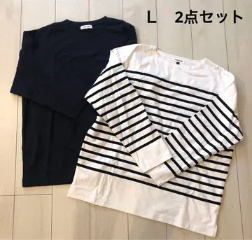 FOUND GOOD L 사이즈 긴팔 2세트