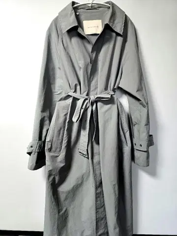 MACKINTOSH 트렌치코트 그레이 오버 사이즈