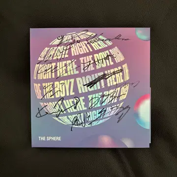 THE BOYZ 사인 포함 CD