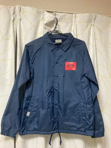 VANS 네이비 나일론 자켓 S