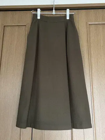 유나이티드 애로우즈 롱 스커트 울 혼방