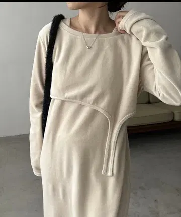 벨로아 아지메 레이어드 원피스