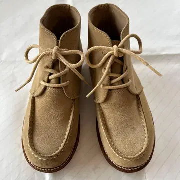 샌드 베이지 워크 부츠 23-23.5cm