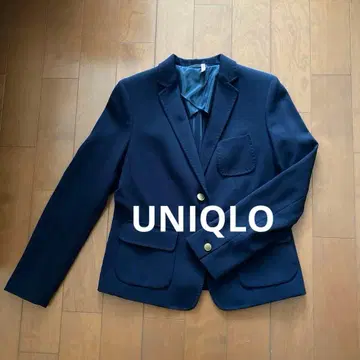 UNIQLO 네이비 블레이저 골드 버튼