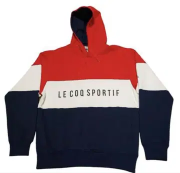 LE COQ SPORTIF 후드티 레드/네이비