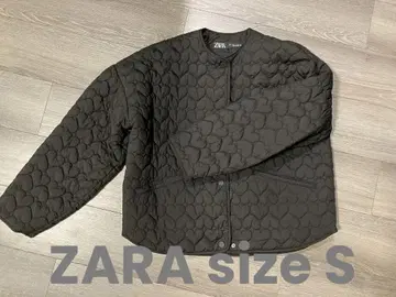 [ 새상품급 ] ZARA 하트 퀼팅 자켓 S