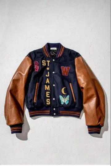 [ 명작 ] wales bonnar 19aw 바시티 자켓 [ 레어 ]