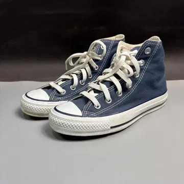 CONVERSE 하이컷 스니커즈 23.5cm 네이비