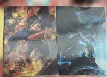 DC [ 3D 스파이더맨 ] 배트맨 클리어 파일 2종 세트