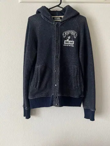 HYSTERIC GLAMOUR 후드 부착 후드티