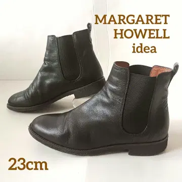마가렛호웰 사이드 고어 부츠 23cm 블랙