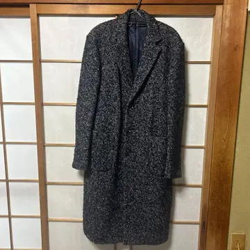 08sircus 헤링본 롱 코트