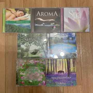 살롱 아로마 스파 명상 CD 7장 세트
