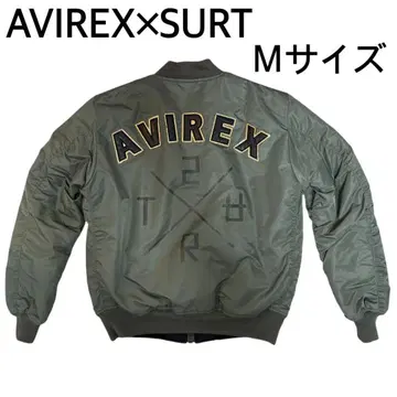 AVIREX x SURT 콜라보 리버서블 MA-1 플라이트 자켓