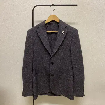 LARDINI 테일러드 자켓 다크 그레이