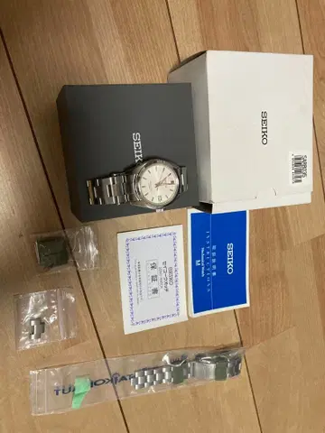 SEIKO SARB035 명작 타이코 노트 블레스 부착
