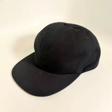 컵 앤 콘 캡 블랙 6 패널