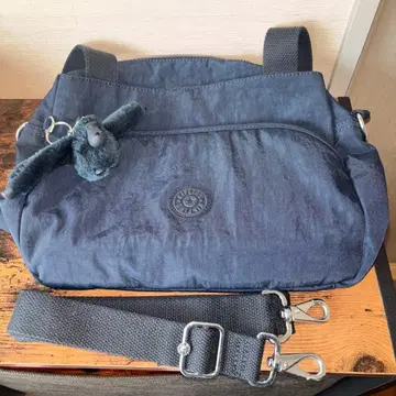 키플링 네이비 토트백