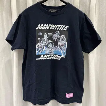 MAN WITH A MISSION Candy Stripper 티셔츠 L