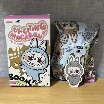 POPMART 마카롱 러브브 Sesame Bean 세서미콩