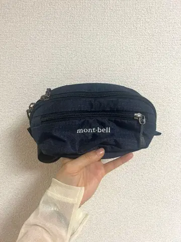 [ 미사용 새상품 ] mont-bell 네이비 웨스트 파우치