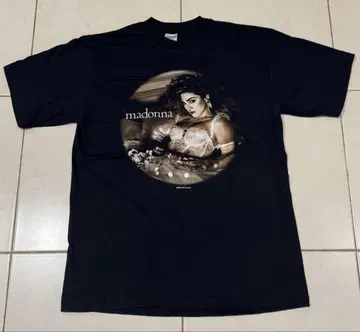 Madonna 블랙 T셔츠 L사이즈 기무라 타쿠야 라이크 어 버진