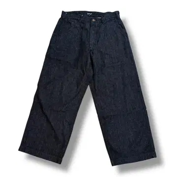 Schott 네프 데님 팬츠 블랙