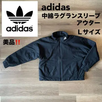 adidas 충전솜 래글런 슬리브 아우터 L 사이즈