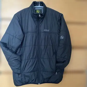 AIGLE 블랙 다운 자켓 S